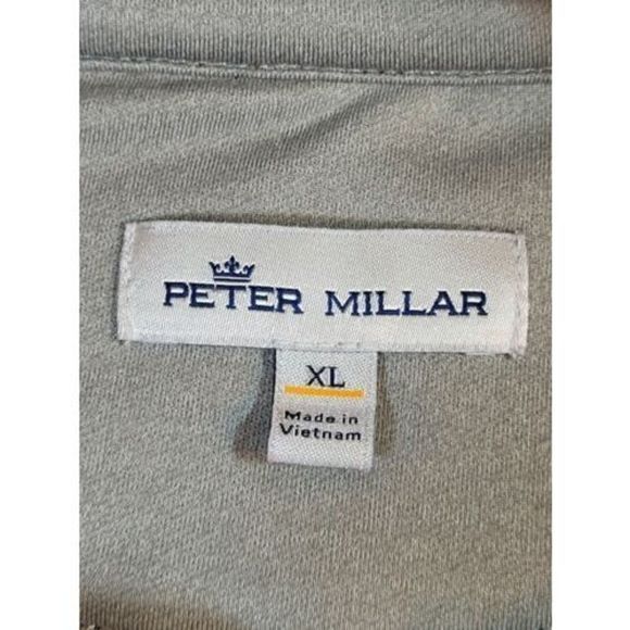 Peter Millar Men's Long Sleeves Quarter-Zip  Stretch Navy  Sweater Size XL - Picture 3 of 9